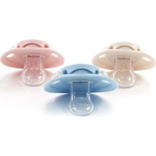 1x Newborn Baby Boy Girl Cute Infant Pacifier Orthodontic Silicone Dummy Nipples 0-18 Months