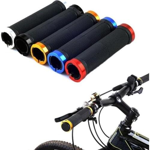 2 Pcs/set Bicycle Handlebar Gloves Mountain Cycling Bike Bicycle Soft Rubber Handlebar Cover