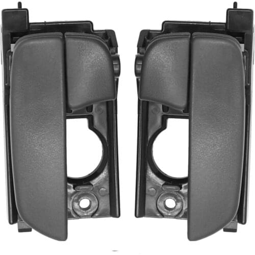 4 Pcs Door Inner Side Door Handle Replacement For Hyundai Accent 2006 2007 2008 2009 2010 2011 82610-1E000 82620-1E000