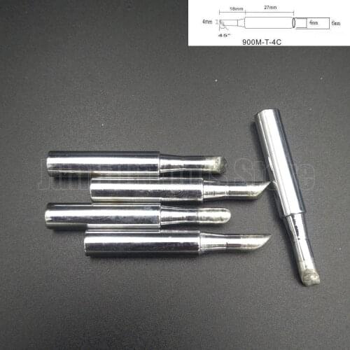 5pcs/lot Lead-free soldering Iron tips 900M-T-4C for hakko soldering rework station
