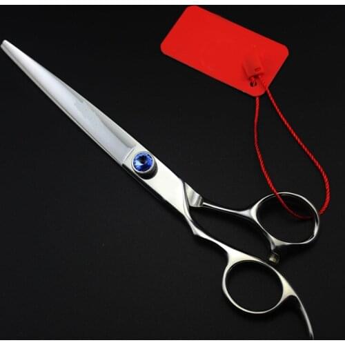 8 inch Professional left hand Hair Cutting Scissors sliver hairdressing Barber Salon Pet dog grooming Shears quality tool