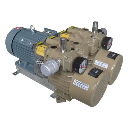 Oil-free vacuum pump rotary vane pump / air pump / printer air pump WZB80-P-VB-03 3-phase power AC380V 50HZ