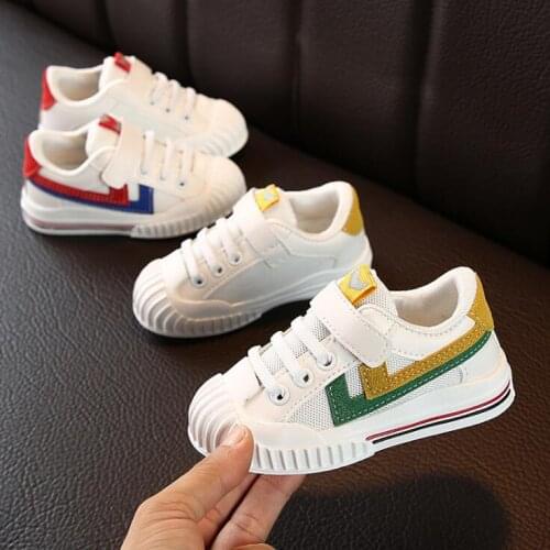 Kids Children Sneakers Antislip Soft Bottom Baby Shoes Casual Flat Sneakers Girls Boys Sport Shoes