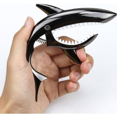 Alloy Shark Guitar Capo Zinc Universal Quick Change Clamp For Acoustic Classic Electric Guitarra Musical Instrument Accessories