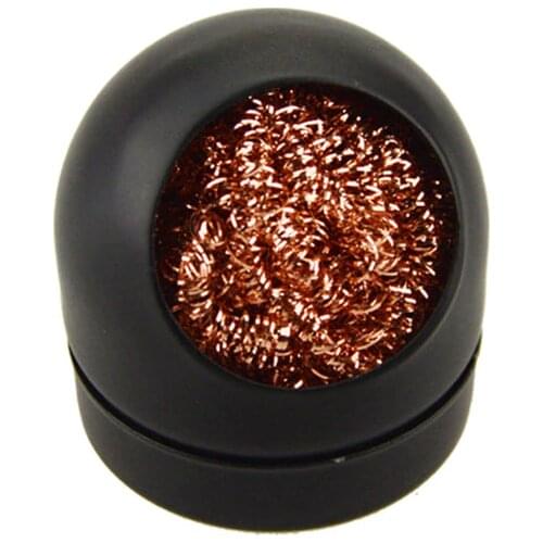 Metal Wire With Stand Set Soldering Sponges Solder Iron Tip Cleaner Steel Cleaning Wire Ball Heavy Duty Welding
