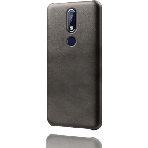 Fashion Leather Case For NOKIA 7.2 8.3 7.1 6.2 4.2 5.3 5.4 3.4 3.2 2.4 2.3 8.1 6.1 5.1 X10 X20 X71 Calf Pattern Hard PC Cover