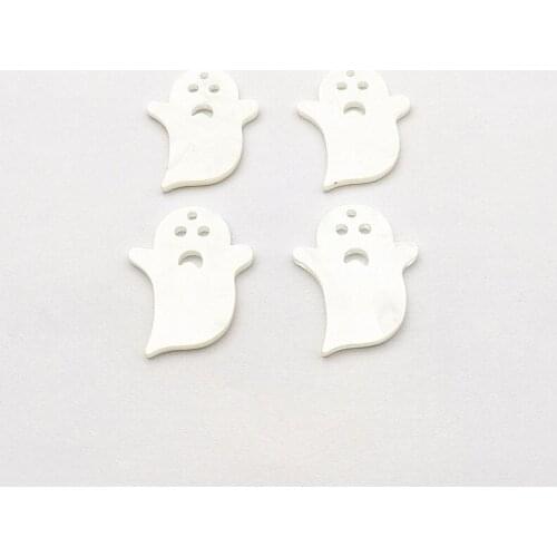 New arrival! 29x22mm 100pcs Acrylic Ghost shape charm for Earring DIY Making, Jewelry Accessories Findings & Component