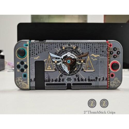 NS Switch Detachable Hard Shell Cover Case Protective Crossing Them Housing Shell For Nintendo Switch Game Console Accessories