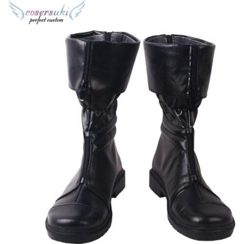 Final Fantasy 7: Remake Cloud Strife Cosplay Shoes Boots Professional Handmade ! Perfect Custom for You