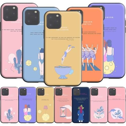 Simple Chinese English Words Silicone Case for Realme Narzo 30A GT NEO C3 C25 C21 C20 C17 C15 C12 C11 8 7 7i 6 6i Pro