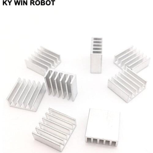 50pcs Extruded Aluminum heatsink 14x14x6mm for Chip VGA RAM LED IC electronic radiator COOLER cooling