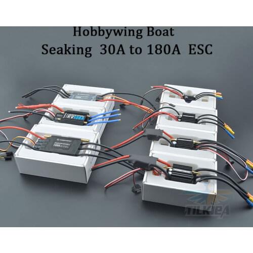 Rc Boat Seaking ESC 30A 60A 120A 130A 160A 180A Brushless ESC Speed Controller for RC Boat
