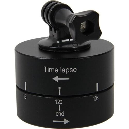 Top Deals Andoer 360 Degree Panning Rotating Tripod Time Lapse Stabilizer Adapter for Gopro ILDC