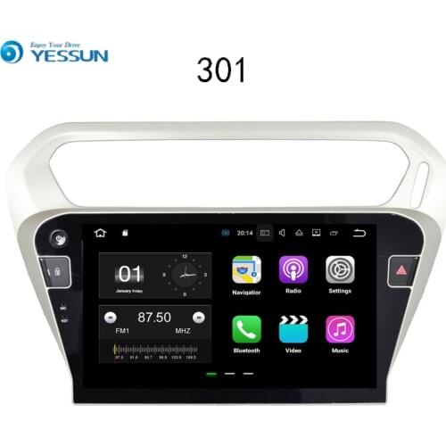 YESSUN Android Car Navigation GPS For Peugeot 301 2013~2016 Audio Video Radio HD Touch Screen Multimedia Player No CD DVD