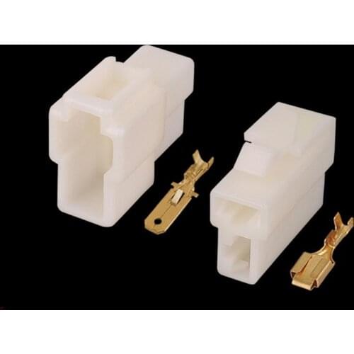 500 Set DJ7021-6.3-11 DJ7021-6.3-21 2 Pin Map Sensor Automotive Wire Connector Motorcycle Car Engine Plug