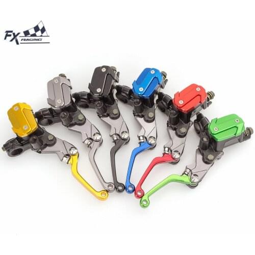 Dirt Bike Motorcycle Master Cylinder Reservoir Hydraulic Brake Clutch Lever 7/8 " For Suzuki RM85 RMZ250 RMZ450 RM 2005 - 2014