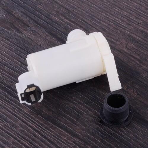 Beler White Plastic Windshield Washer Pump Fit For Nissan Frontier Pathfinder Infiniti FX35 FX45 289203Z000 2224620-A JIDECO 673
