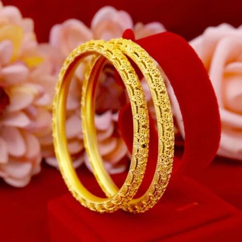 Retro Gold Bracelet 6N Hollow Flower Bracelet Womens Wedding Gold Bracelet Statement Jewelry Elegant Womens Bracelet Bangles