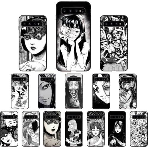 Junji Ito Tees Horror Phone Case For Samsung A40 A31 A50 A51 A71 A20S S8 S9 Plus note 20 ultra