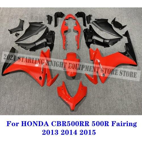 For HONDA CBR500RR CBR500 RR 2013 2014 2015 New Motorcycle Body Red Color Fairing Kit CBR500R 13 14 15 ABS Iinjection Fairing