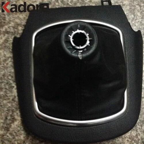 For Mazda CX-5 CX5 2012 2013 2014 2015 ABS Matte MT Shift Gear Panel Ring Cover Trim Auto Accessories LHD 1pc/set