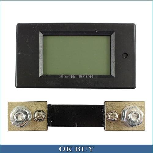 DC 6.5~100V 100A DC Digital LCD Multi-functional Meter Module Voltage Current Active Power Energy Meters with External Shunt