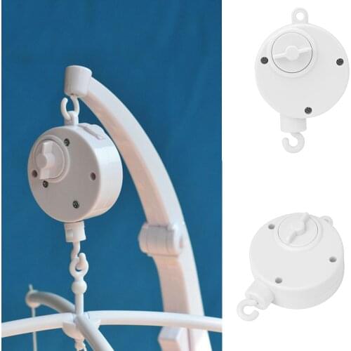 New Music Box Baby Stroller Crib Bed Hanging Bell Parts Mobile Hanging Bell Toy Clockwork Movement Mobile Music Box High Quality