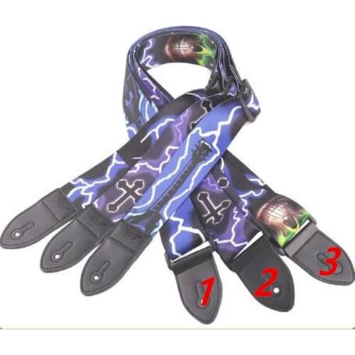 The new cartoon 155cm guitar strap electric guitar strap soft lightweight fabric
