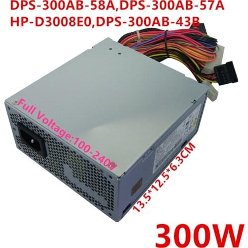 New Original PSU For Delta SFX-L 300W Power Supply DPS-300AB-58A DPS-300AB-57A HP-D3008E0 DPS-300AB-43B HP-D250AA0