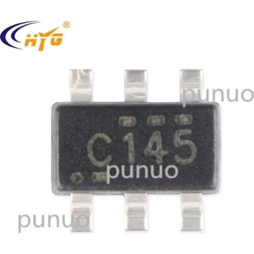 Original Authentic SN74LVC2G14DBVR Encapsulation SC23-6 Silk Screen C145 Dual Schmitt-Trigger Inverter