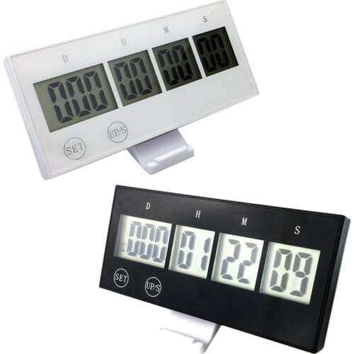 999 Days Countdown Clock LCD Digital Screen Kitchen Timer Event Reminder For Wedding Retirement Lab Cooking Kitchen Watering