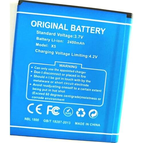 Westrock 2400mAh X5 Battery for DOOGEE X5 Pro Cell Phone
