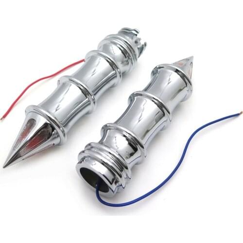 1" W/ Turn Signals for Harley Xl Sportster 1200 Custom Chromed Aftermarket Free Shipping Motorbike Parts Motorcycle Hand Grips