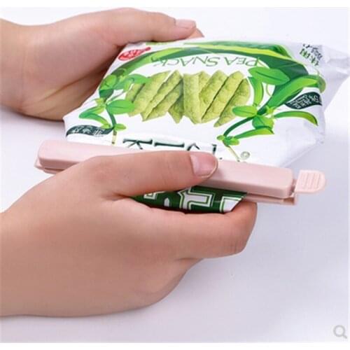 1PCS Large Size Plastic Food Bag Sealing Clips Seal Clamp For Home Travel Snack Storage Bags Sealer Clip Kitchen Tools