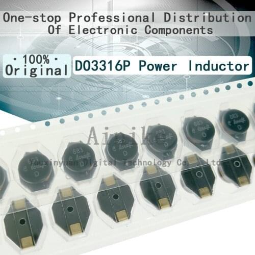 10/Pcs DO3316P-472 473 474 682 683 684 782 Original SMD High-power current winding inductor 4.7uH 47uH 470uH 6.8uH 7.8uH