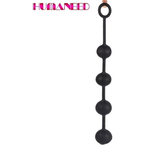 50*5cm Anal Pull Beading Four Large Balls Prostate Massager Vaginal G-spot Stimulator Butt Plug Sex Toys for Women Men Gay