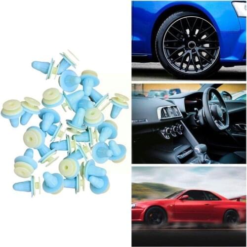 50 Automotive Plastic Fixing Clips With Matching Male In Clips Interior For Toyota Door Female For Honda The Fixing Suitabl B1Y7