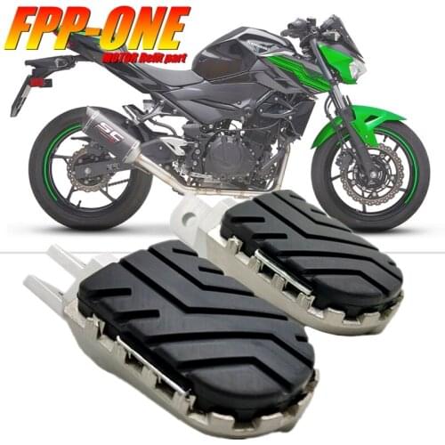 FOR KAWASAKI Z400 Motorcycle Accessories Front Footpegs Foot Rest Peg