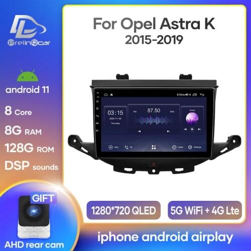 Android 10.0 4G Lte Car multimedia navigation GPS DVD player For Opel Astra K 2015-2019 IPS screen Radio stereo