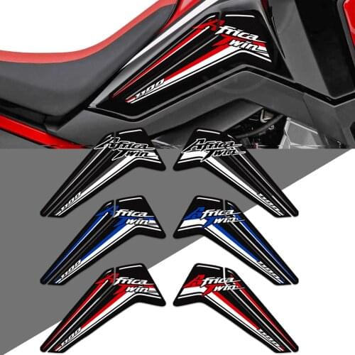 Tank Pad Africa Twin Protectior Adventure ADV Visor Set Stickers Decal Kit For Honda CRF1100 CRF 1100 L