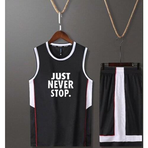 Basketball Jerseys Men Personalized Custom Design Logo Training Basketball Kits Tank Top & Shorts Basketball Uniform Outfit