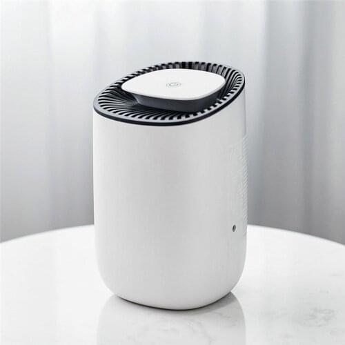 Household mini Dehumidifier LED Light Touch Pannel Electric Moisture Absorber 100V-240V Mute Home Office Air Dryer