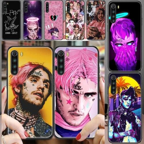 Lil Peep Rapper Phone case For Xiaomi Redmi Note 7 7A 8 8T 9 9A 9S K30 Pro Ultra black trend hoesjes tpu shell pretty cell cover