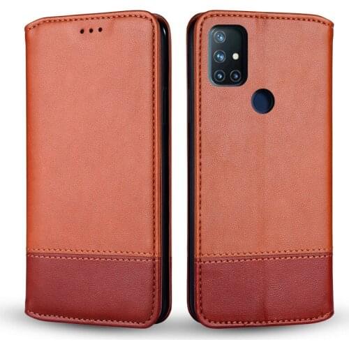 Flip Case for OnePlus Nord N100 N10 5G Luxury Leather Phone Cover Wallet Cover Shockproof Magnetic Card Slot Case Coque Fundas