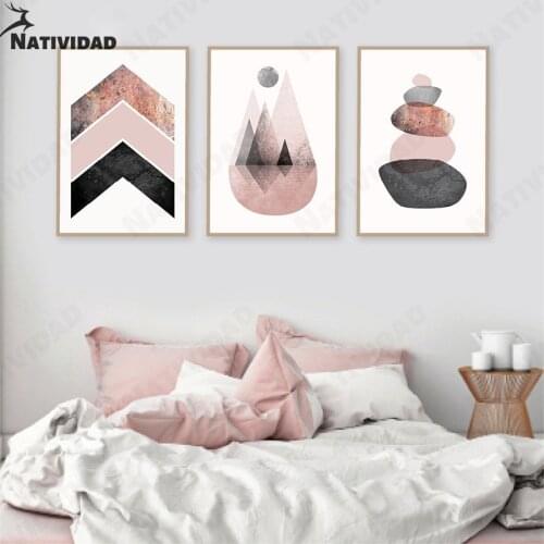 Pastel Color Art Collocation Mixed Art Wallpaper for Walls In Rolls Scandinavian Decor Room Decoration Accessories Posters