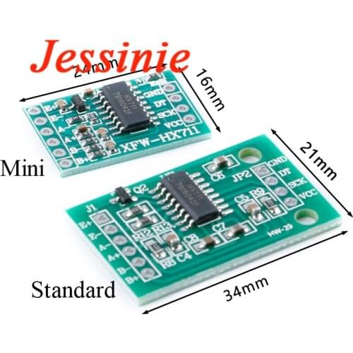 HX711 AD Module Weighing Weight Sensor Digital Load Cell 1KG 5KG 10KG 20KG 24-bit Precision Pressure for DIY Electronic Scale