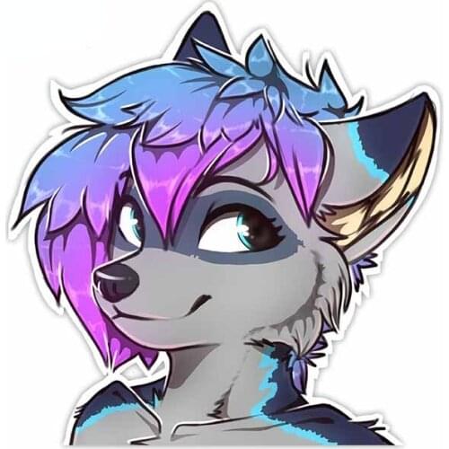 Creative Animal Funny Car-Stickers Cover Scratches for Bumper Bodywork Windshield Suv Vinyl Waterproof Decoration Kk13*13cm