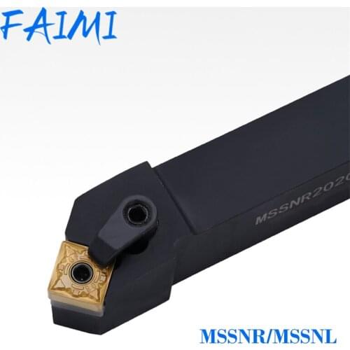 MSSNR1616H12 Cylindrical Turning Tool Carbide Inserts External Turning Tool Holder MSSNL2020K12 45 Degree CNC Lathe Cutting Bar