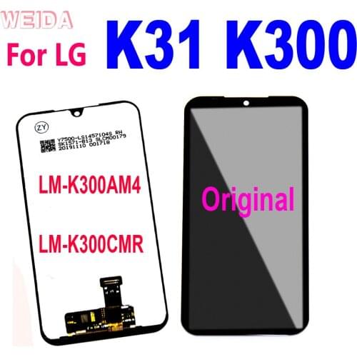 Original For LG Fortune 3 K31 K300 LCD Display Touch Screen Digitizer Assembly for LC K300 LM-K300AM4 LM-K300CMR LCD Replacement