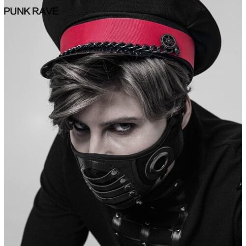Punk Rave Brand New Gothic Steampunk Cosplay Men Stylish Fahison Mask WS270